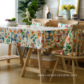 wish printed tablecloth pastoral style table cloth